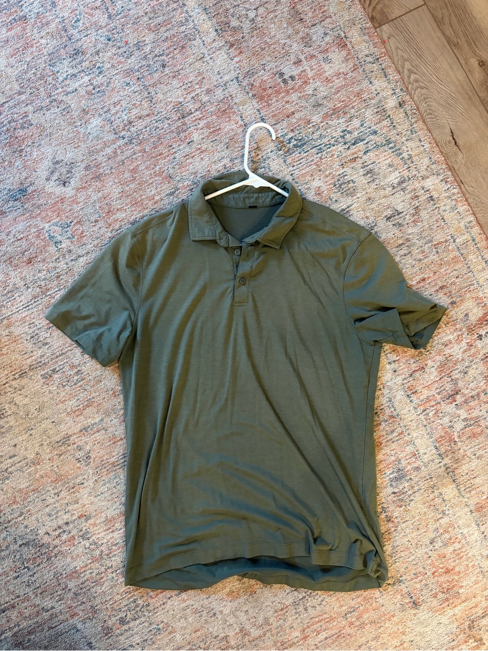 lululemon athletica Olive Green Men's Polo